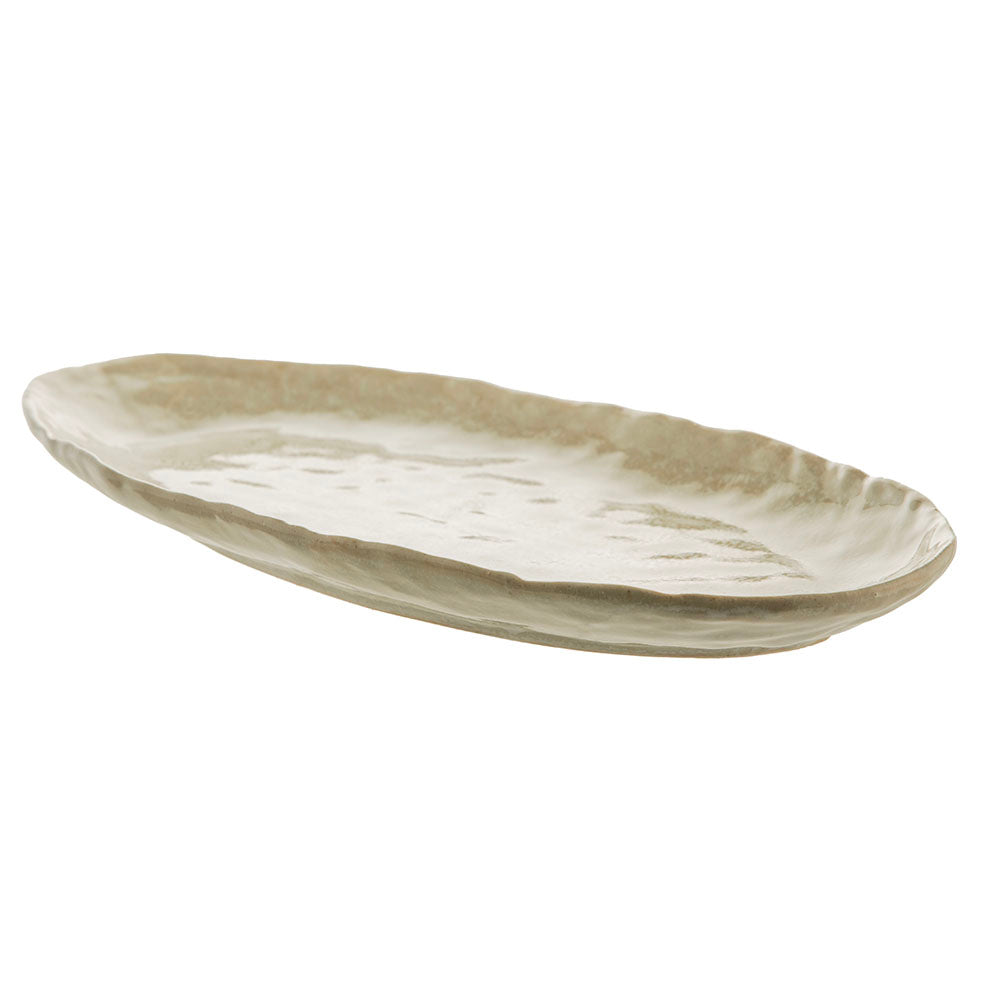 Provence Sand Oval 38x18x3cm Stoneware Platter