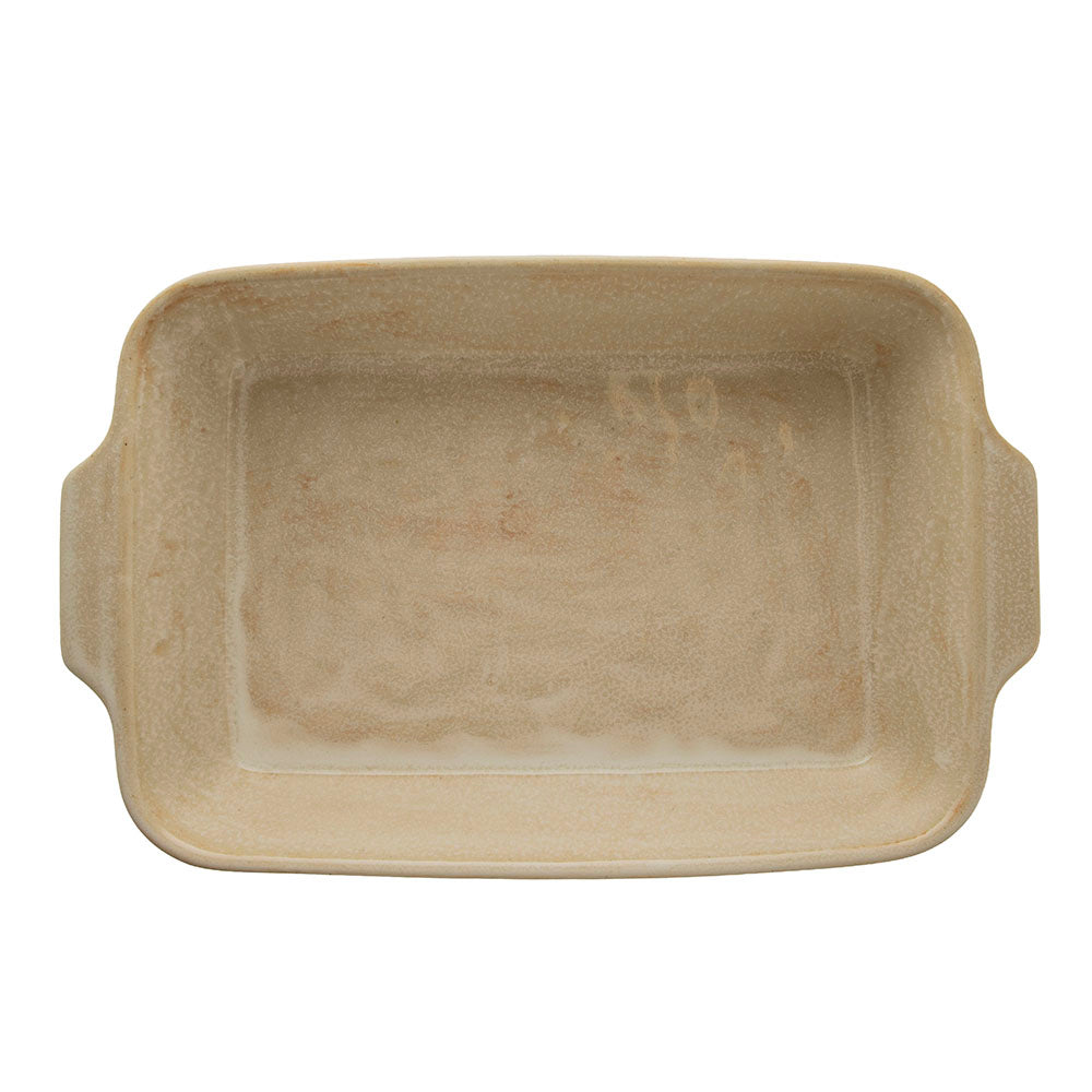 Provence Sand 35x22x6cm Stoneware Baking Dish