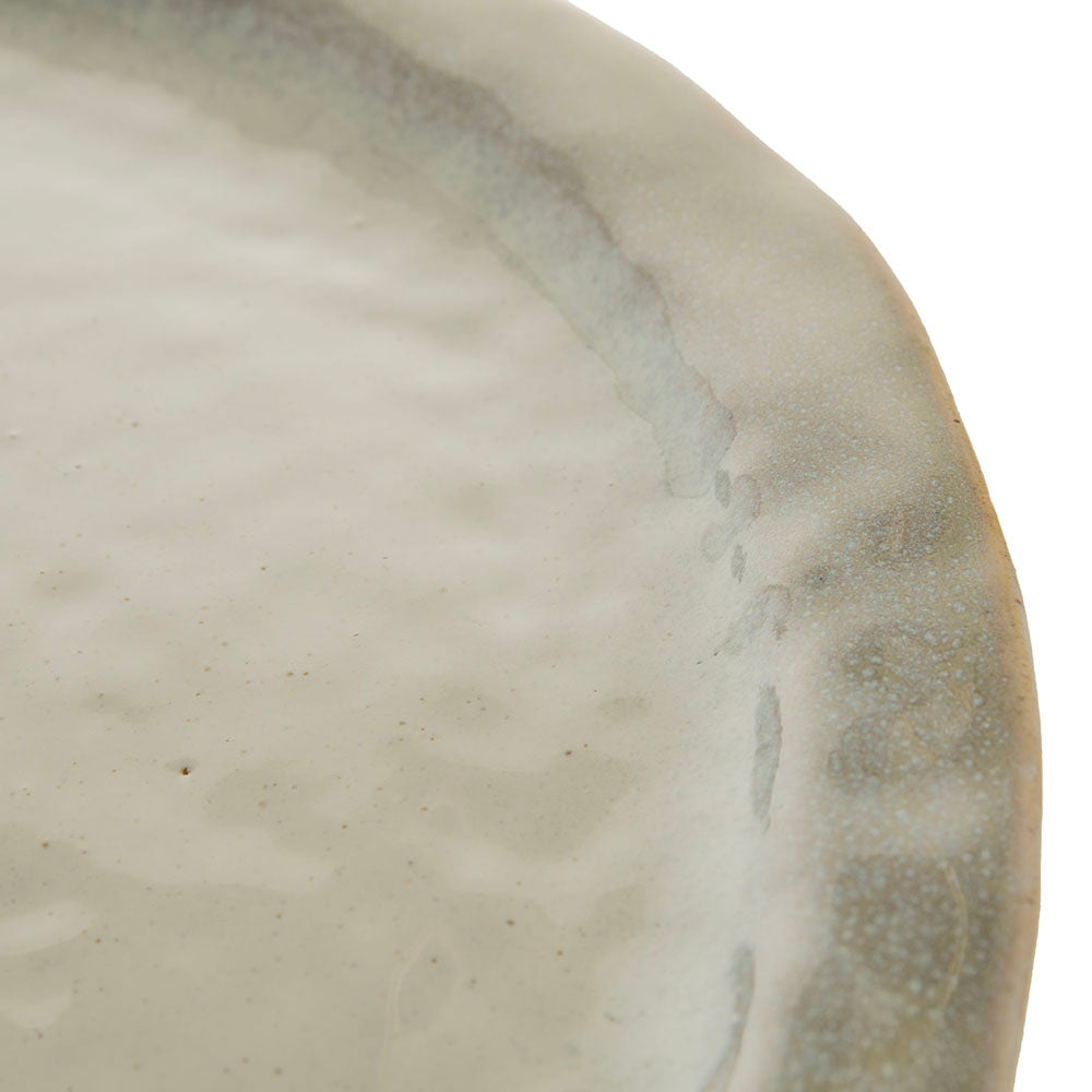 Monaco White Round 36cm Stoneware Platter
