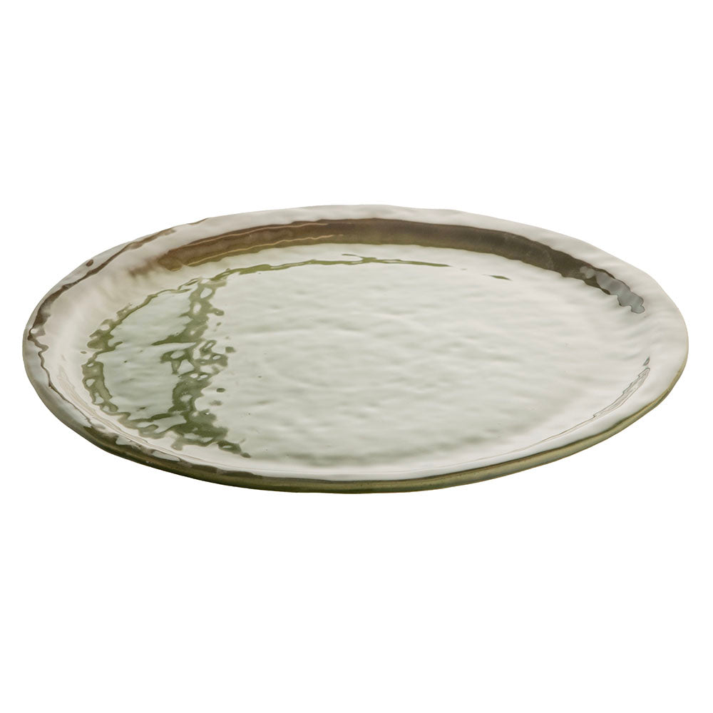 Verdun Green Round 36x2cm Stoneware Platter