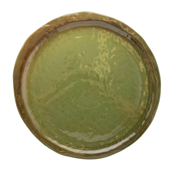Verdun Green Round 36x2cm Stoneware Platter