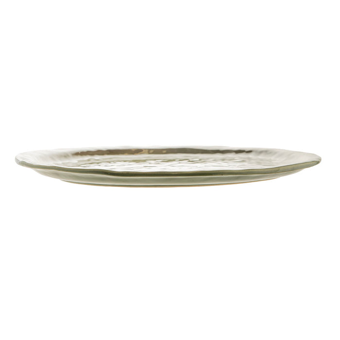 Verdun Green Round 36x2cm Stoneware Platter