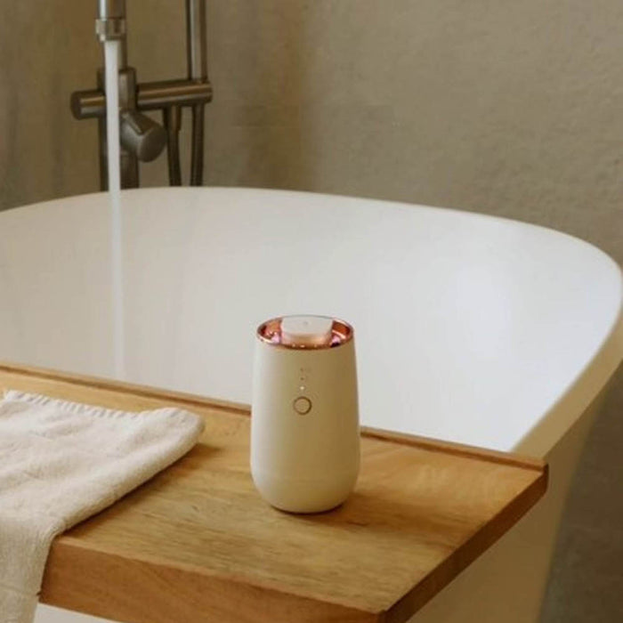 Matte White with Rose Gold Portable Diffuser