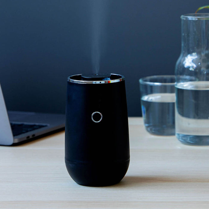 Matte Black with Chrome Portable Diffuser