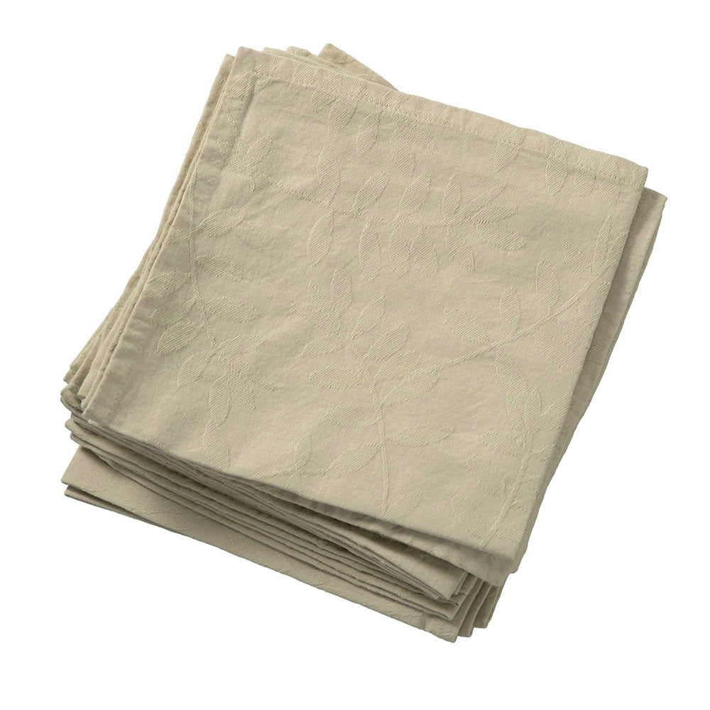 Garment Washed Napkin Cream