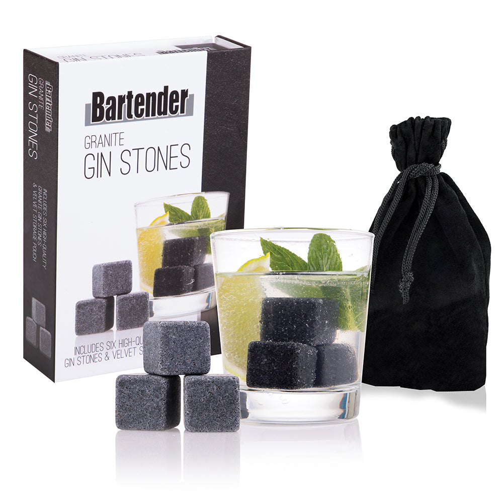 Granite Gin Stones Set/6