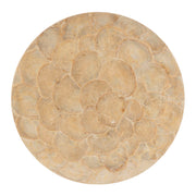 Gold Capiz Round Placemat 35cm