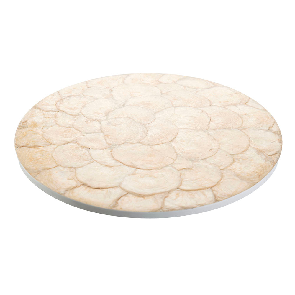 Gold Capiz Round Placemat 35cm