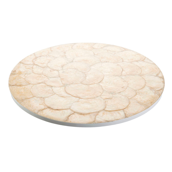 Gold Capiz Round Placemat 35cm
