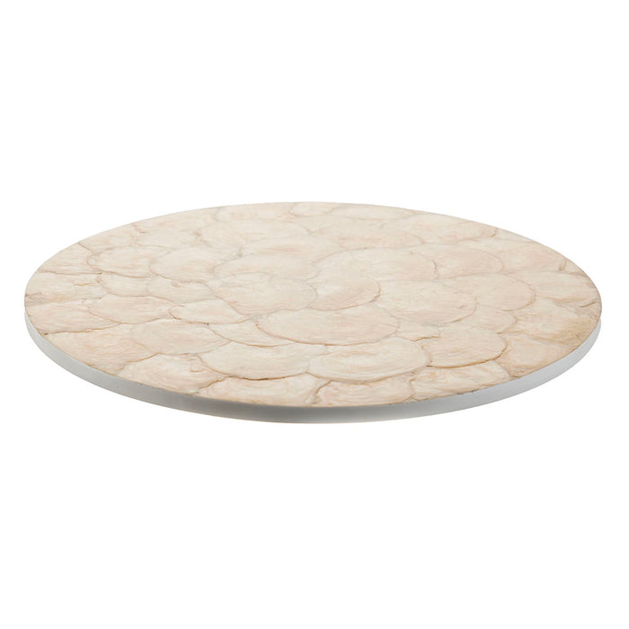 Gold Capiz Round Placemat 35cm