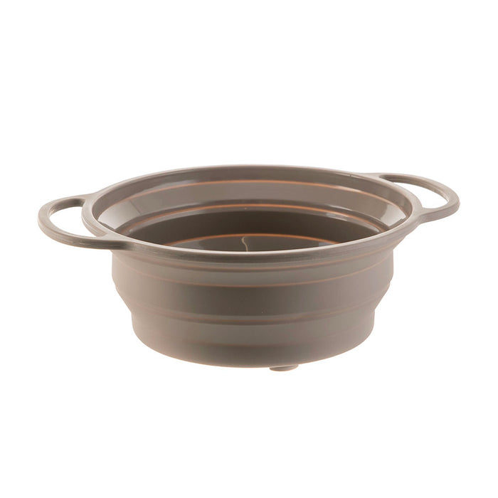 Collapsible Silicone Grey Strainer