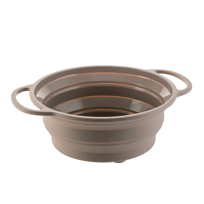 Collapsible Silicone Grey Strainer