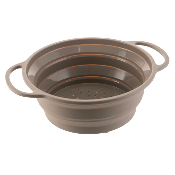 Collapsible Silicone Grey Strainer