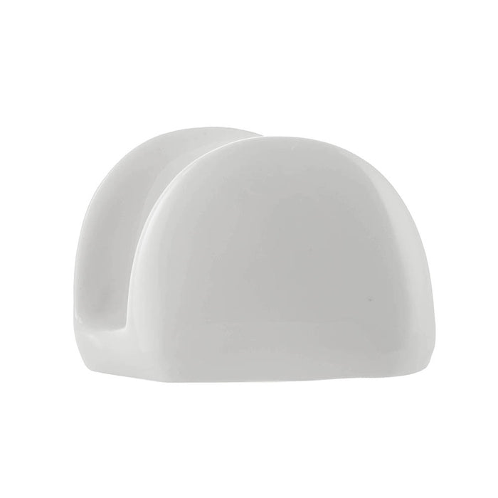 White Napkin Holder 13cm