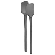 Flex-Core Charcoal Silicone Spoonula Set/2