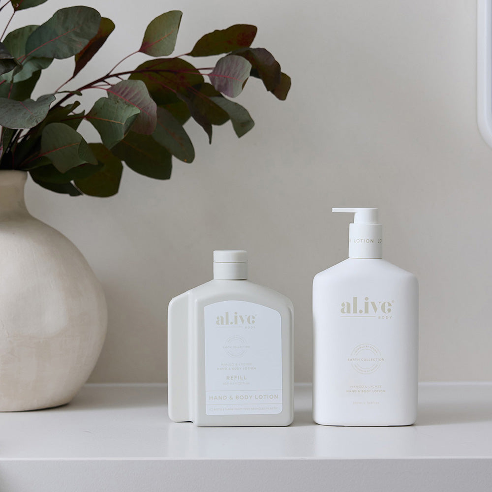 al.ive body Mango & Lychee Wash Refill