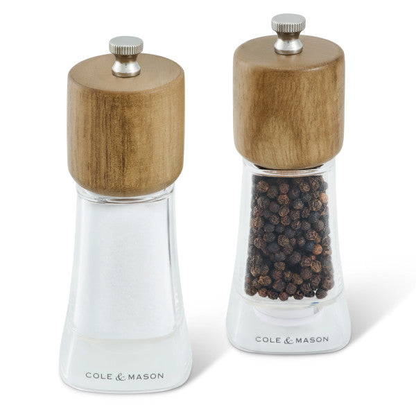 Cole & Mason Salt & Pepper Mill Set/2 Woodbury 13cm