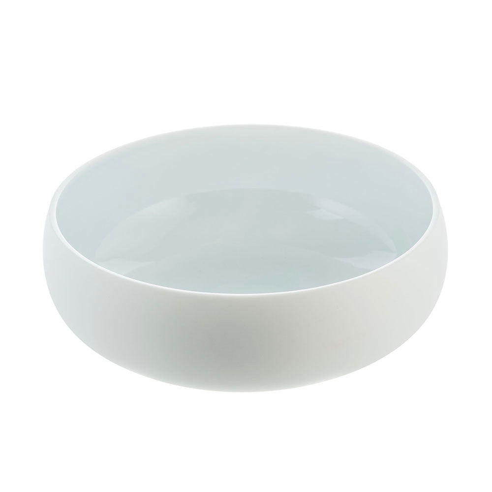 Matte Light Blue 20x8cm Stoneware Bowl