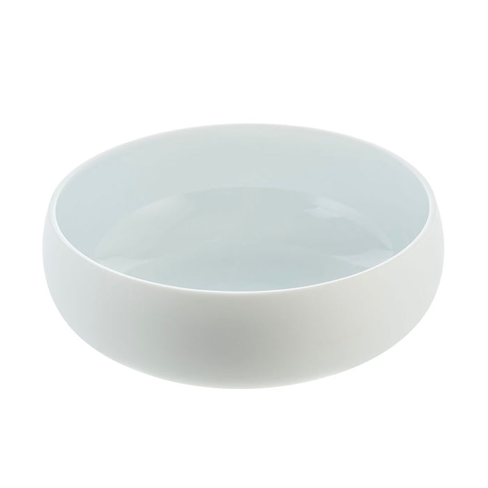Matte Light Blue 20x8cm Stoneware Bowl