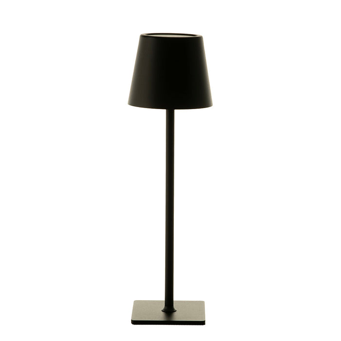 Rechargeable LED Black Table Lamp with USB
