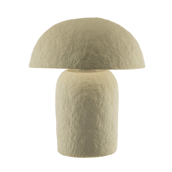 Paper Mache White Lamp