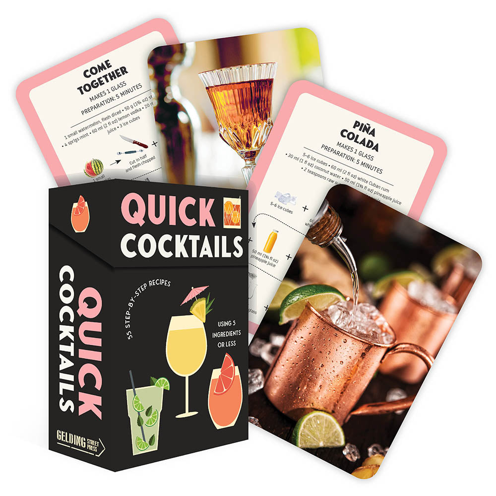 Quick Cocktails Recipe Deck
