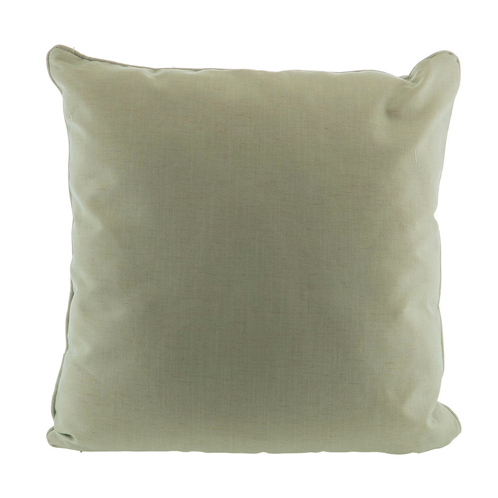 Green Haze Leaf Square 50cm Cushion