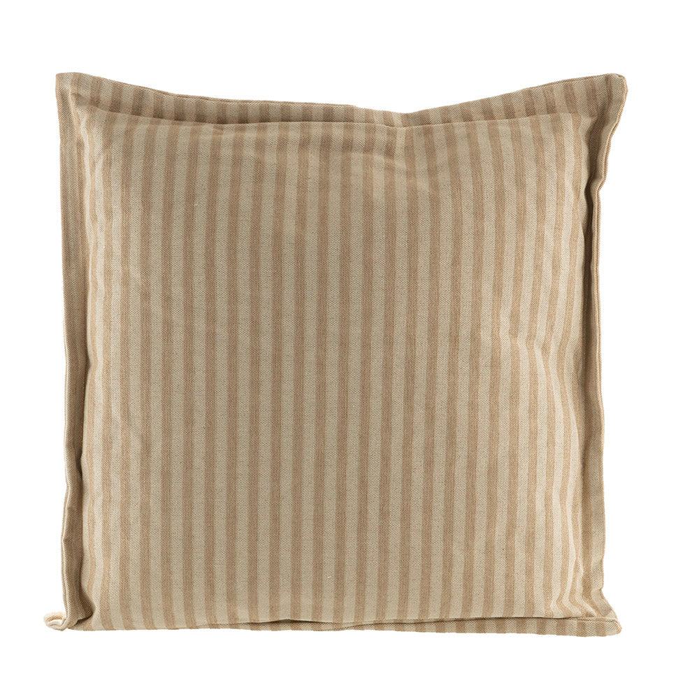 Natural Stripes Square 50x50cm Cushion
