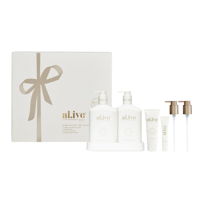al.ive body Mango & Lychee The Icon Set