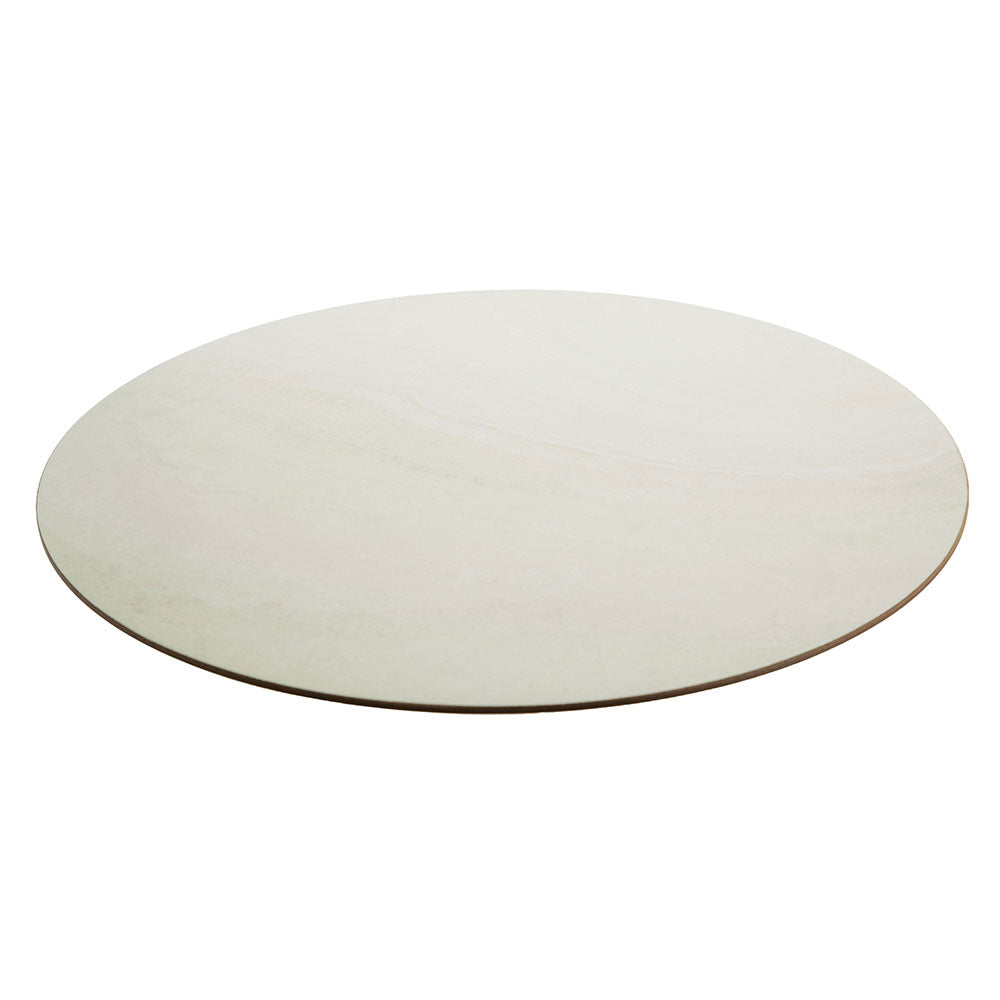 Green Onyx Round 37cm Set/4 Cork Backed Placemat