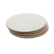 Green Onyx Round 11cm Set/4 Cork Backed Coaster