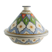 Blue & Multicolour 32cm Tajine