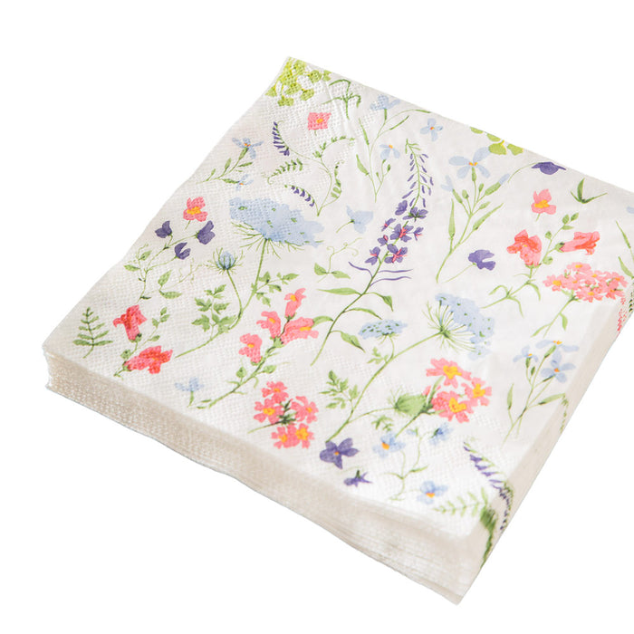 Wildflowers 33cm Pk 20 Paper Napkin