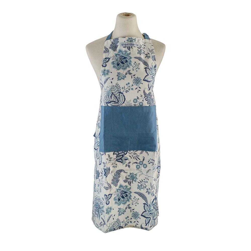 Blue & White Palam Pur Print 70x90cm Apron
