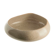 Reactive Tan Bulb 22x21x7cm Ceramic Bowl