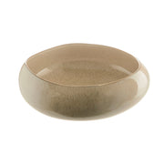Reactive Tan Bulb 32x31x10cm Ceramic Bowl