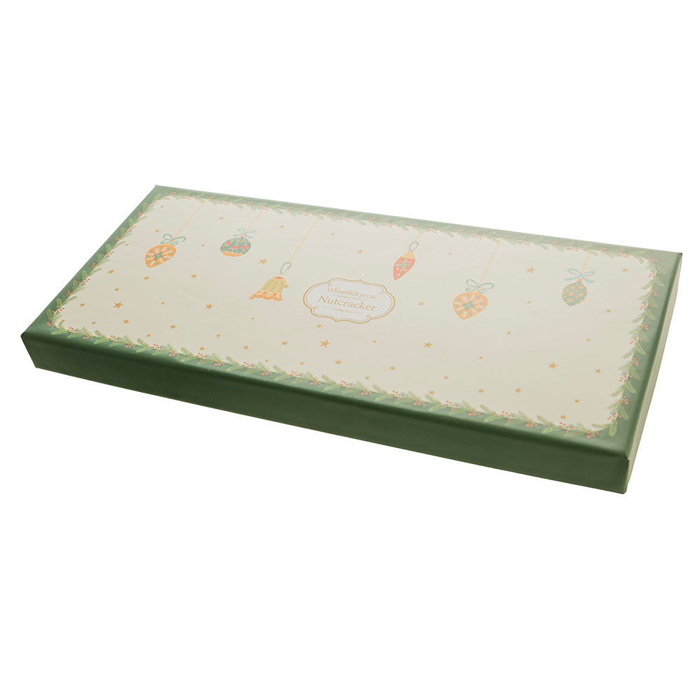 Nutcracker Green Baubles Oval 33x15x2cm Platter