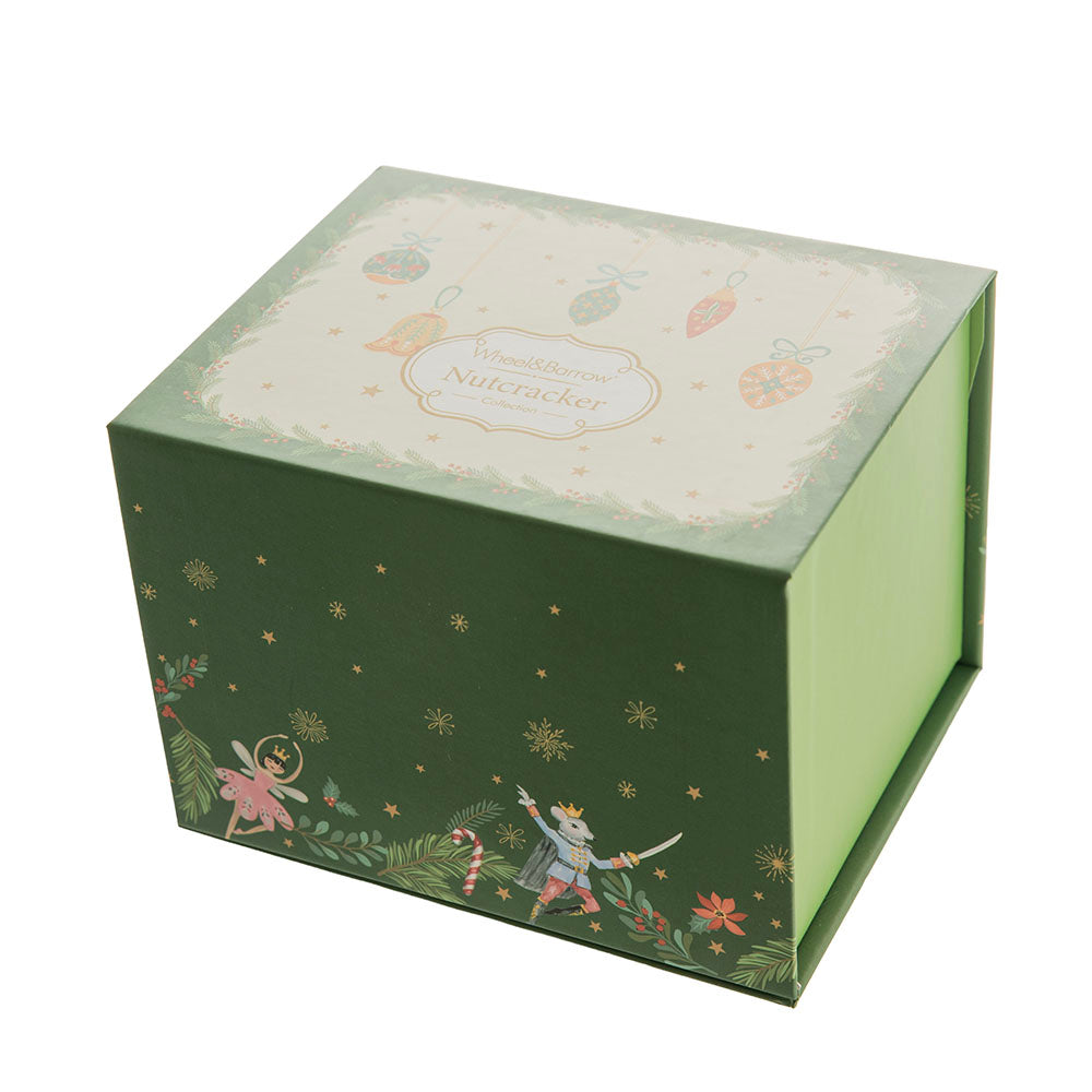 Nutcracker Green 400mL Pedestal Teacup