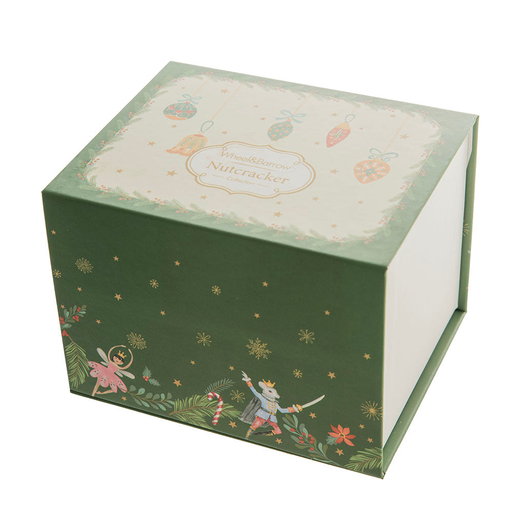 Nutcracker White 400mL Pedestal Teacup