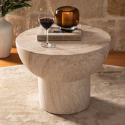 Travertine Look 60x45cm Coffee Table