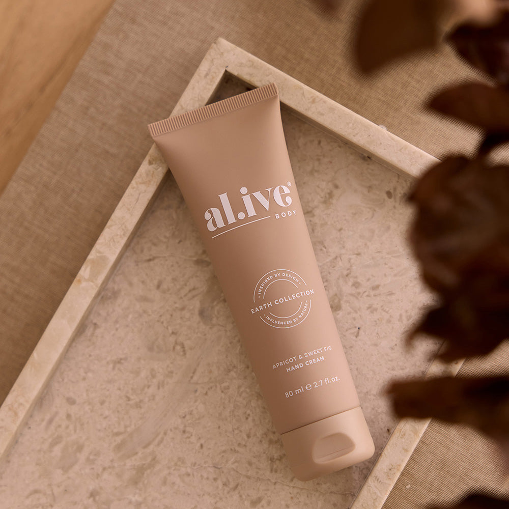 al.ive body Hand Cream Apricot & Sweet Fig