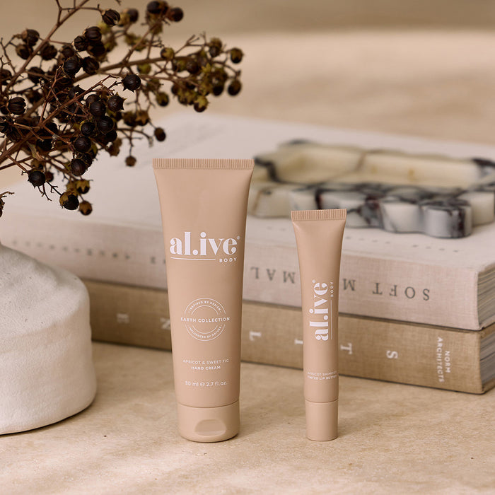 al.ive body Hand Cream Apricot & Sweet Fig