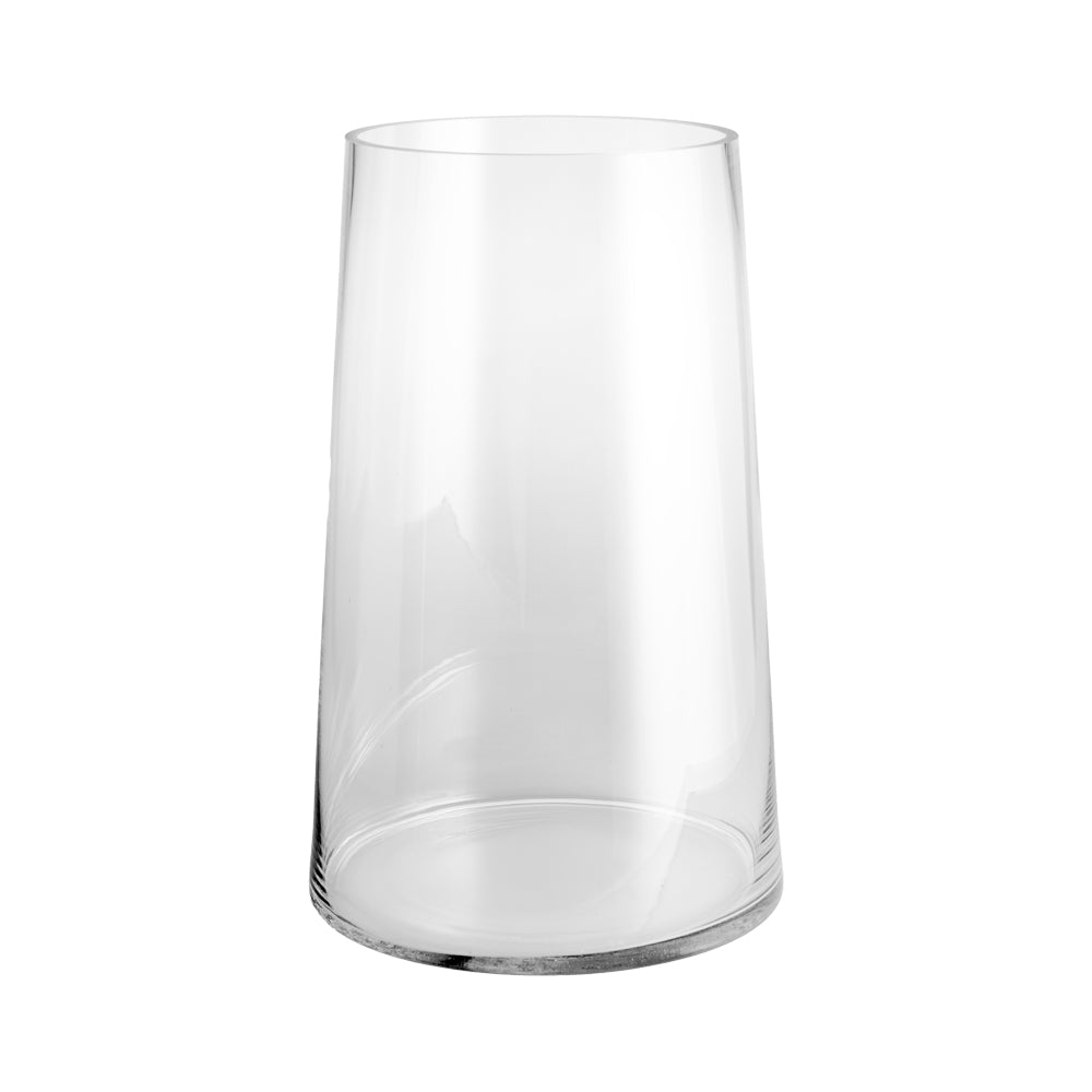 Angle Clear 35x22cm Glass Vase