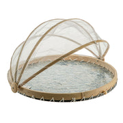 Royal Blue 40x3cm Capiz Food Cover