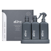 al.ive body Lemon & Pomegranate + Coconut & Wild Orange Kitchen Trio