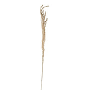 Drooping Gold Bead Decorative Spray Stem 64cm