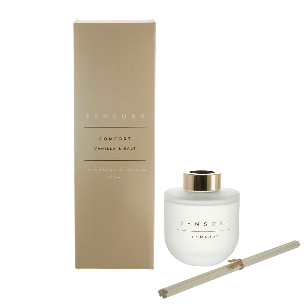 Sensory Vanilla & Salt 200mL Reed Diffuser