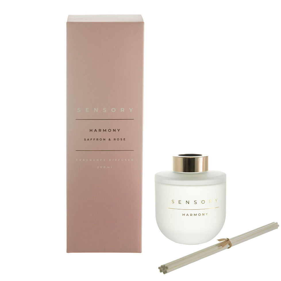 Sensory Saffron & Rose 200mL Reed Diffuser