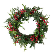 Red Berries 61cm Wreath
