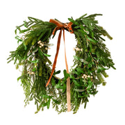 Laurel with Velvet Ribbon 61cm Wreath
